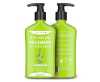 Rosemary Oil Hair Shampoo - 100% Natural Hair Care- Control Dandruff, Hair Loss - For Frizzy, Dry, Damaged, Thin, Fine Hairs - 380ml