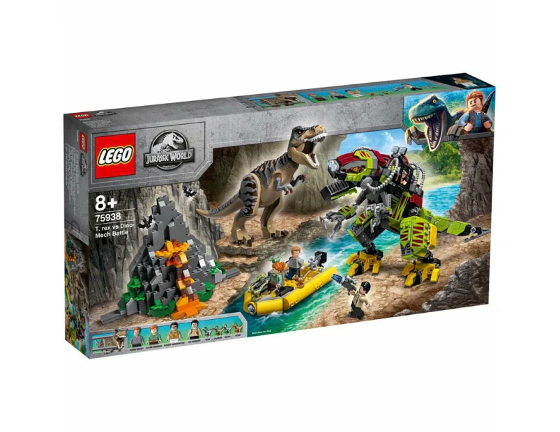 LEGO 75938 Jurassic World T Rex versus Dino-Mech Battle