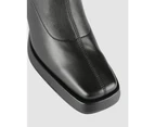 Jo Mercer Women's Yale High Platform Ankle Boots - Black