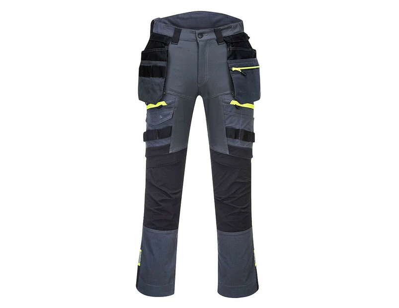 Portwest Mens DX4 Detachable Holster Pocket Trousers (Metal Grey) - PW1011