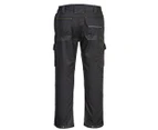 Portwest Mens Piped Reflective Trousers (Black) - PW1032