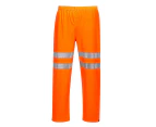 Portwest Mens Hi-Vis Sealtex Ultra Rain Trousers (Orange) - PW1105