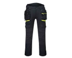 Portwest Mens DX4 Detachable Holster Pocket Trousers (Black) - PW1011