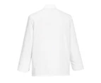 Portwest Mens Somerset Chef Jacket (White) - PW119