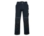 Portwest Mens PW3 Work Trousers (Navy/Black) - PW136