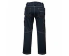 Portwest Mens PW3 Work Trousers (Navy/Black) - PW136
