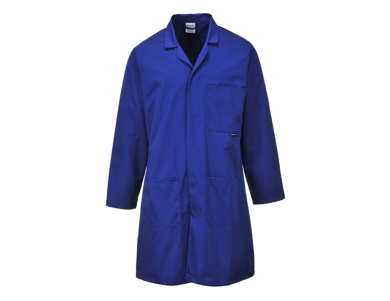 Portwest Mens Lab Coat (Royal Blue) - PW176