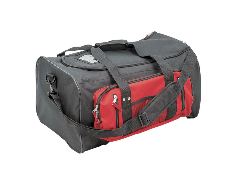 Portwest Contrast Holdall (Black/Red) - PW614