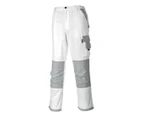 Portwest Mens Painters Pro Work Trousers (White) - PW941