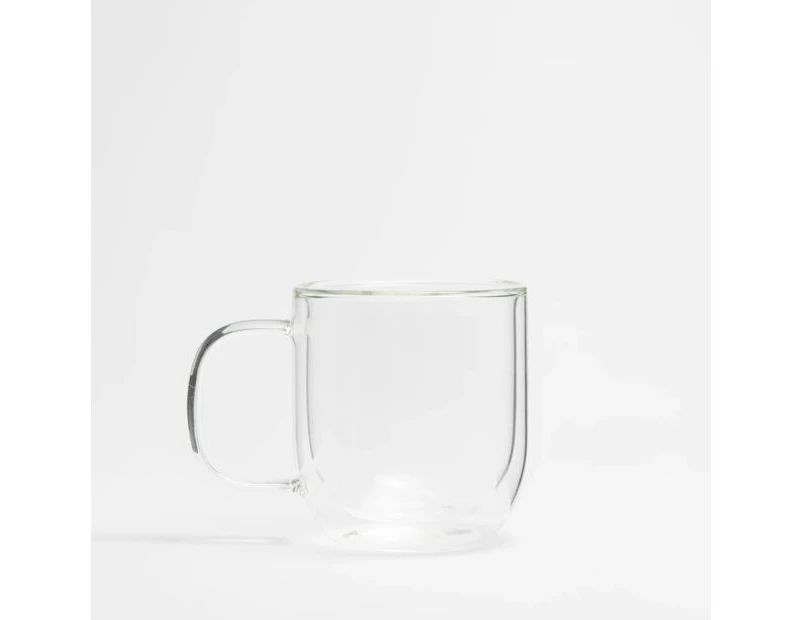 Target Set of 2 Double Walled Mugs - Neutral