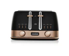 Sunbeam New York Collection 4 Slice Toaster - Black Bronze