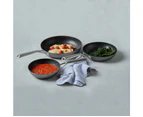 Essteele Per Bellezza Nonstick Induction Open Skillet Triple Pack 20/24/30cm Grey