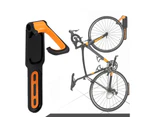 Portable Indoor Bike Storage Rack Rubber Design Stable Space Saving Bicycle Hook For Mountant Bike Road Bike