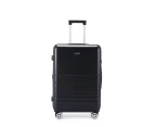 Kate Hill Bloom Luggage Medium Wheeled Trolley Hard Suitcase Black 80-95L