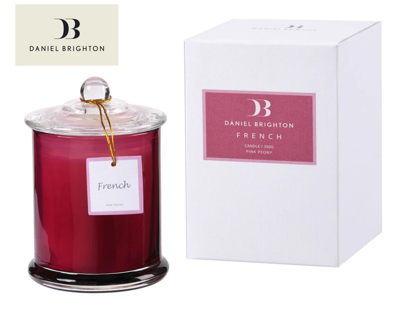 Daniel Brighton 350g Pink Peony French Scented Candle