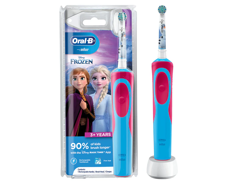 Oral-B Kids Frozen Electric Kids/Children Toothbrush Teeth Oral Dental 23cm 5y+