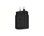 Samsung USB-C 25W AC Charger - Black (Includes USB-C Cable)