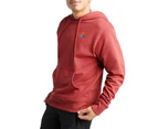 Mens Champion Powerblend Redwood Red Graphic Hoodie