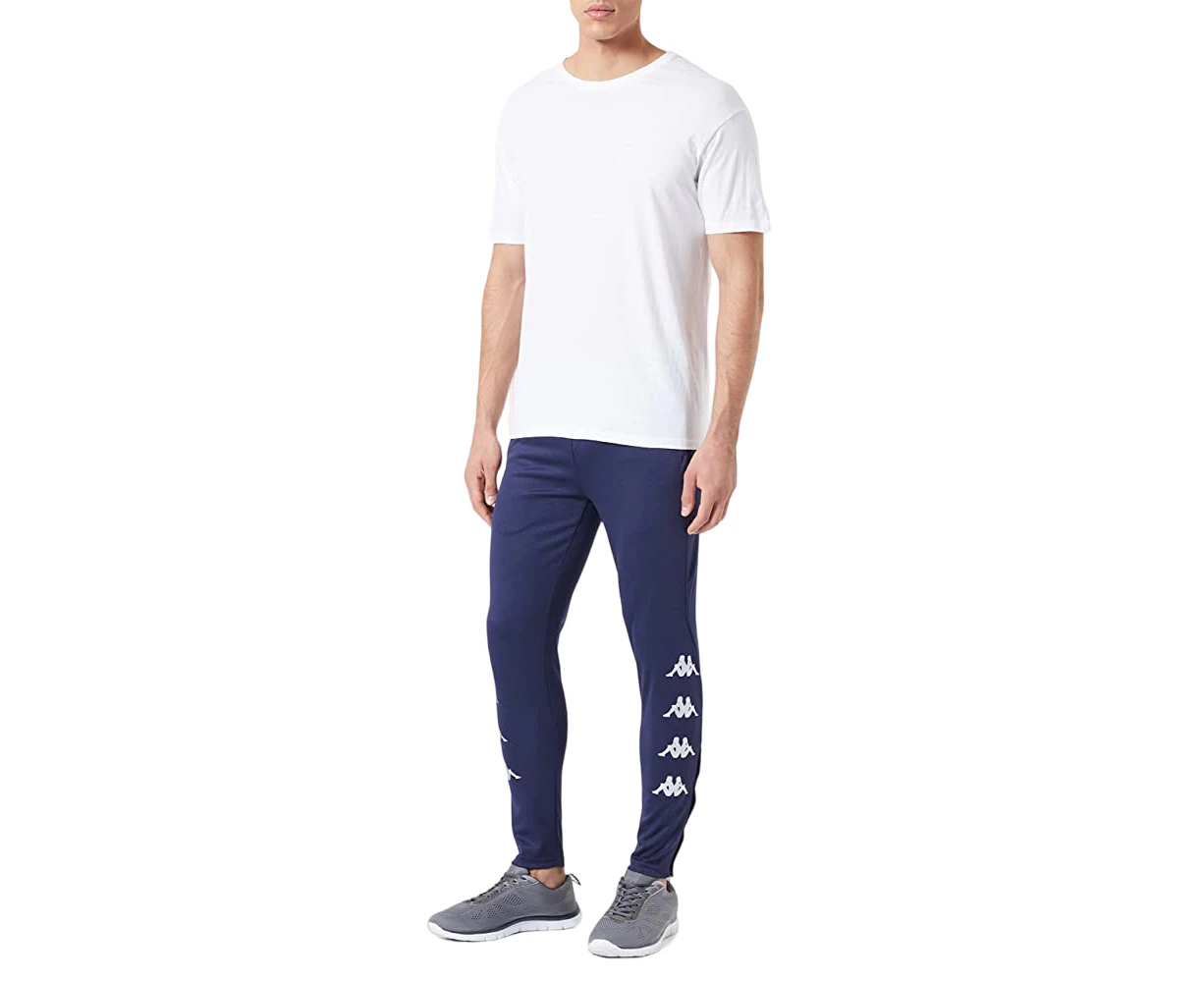 Kappa Mens Training Dolcedo Performance Joggers Blue Marine Pants - Blue Marine