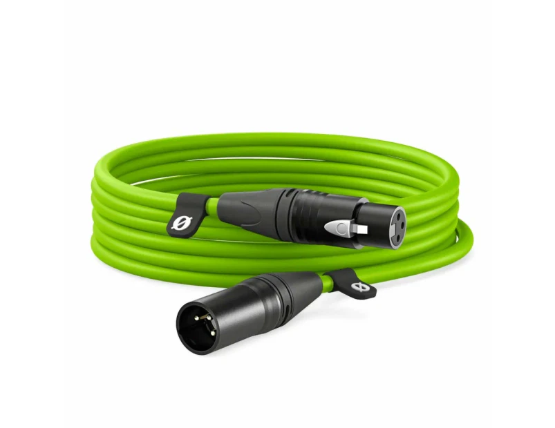 Rode Premium XLR-6m Cable - Green - Black