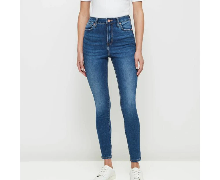 Target High Rise Ankle Length Skinny Denim Jeans