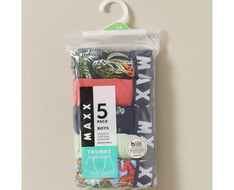 3 Pack Maxx Print Trunks