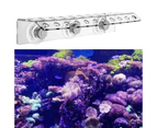 32 Holes Coral Frag Rack Acrylic Fish for Tank Aquarium Coral Frags Holder First Row Bending Reef Frame Powerful Suction