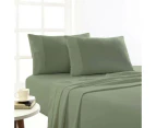 Park Avenue Egyptian Cotton Flannelette Sheet Set - Juniper