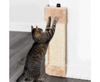 Wall Mounted Scratching Post Cat Scratching Mat Scratcher Pad Board Natural Sisal Pet Cat Toys Sofa Protector