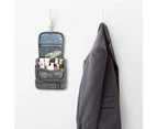 Travel Toiletry Bag Hanging Cosmetic bag Makeup Bag,Grey