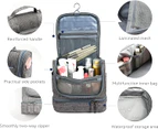 Travel Toiletry Bag Hanging Cosmetic bag Makeup Bag,Winered