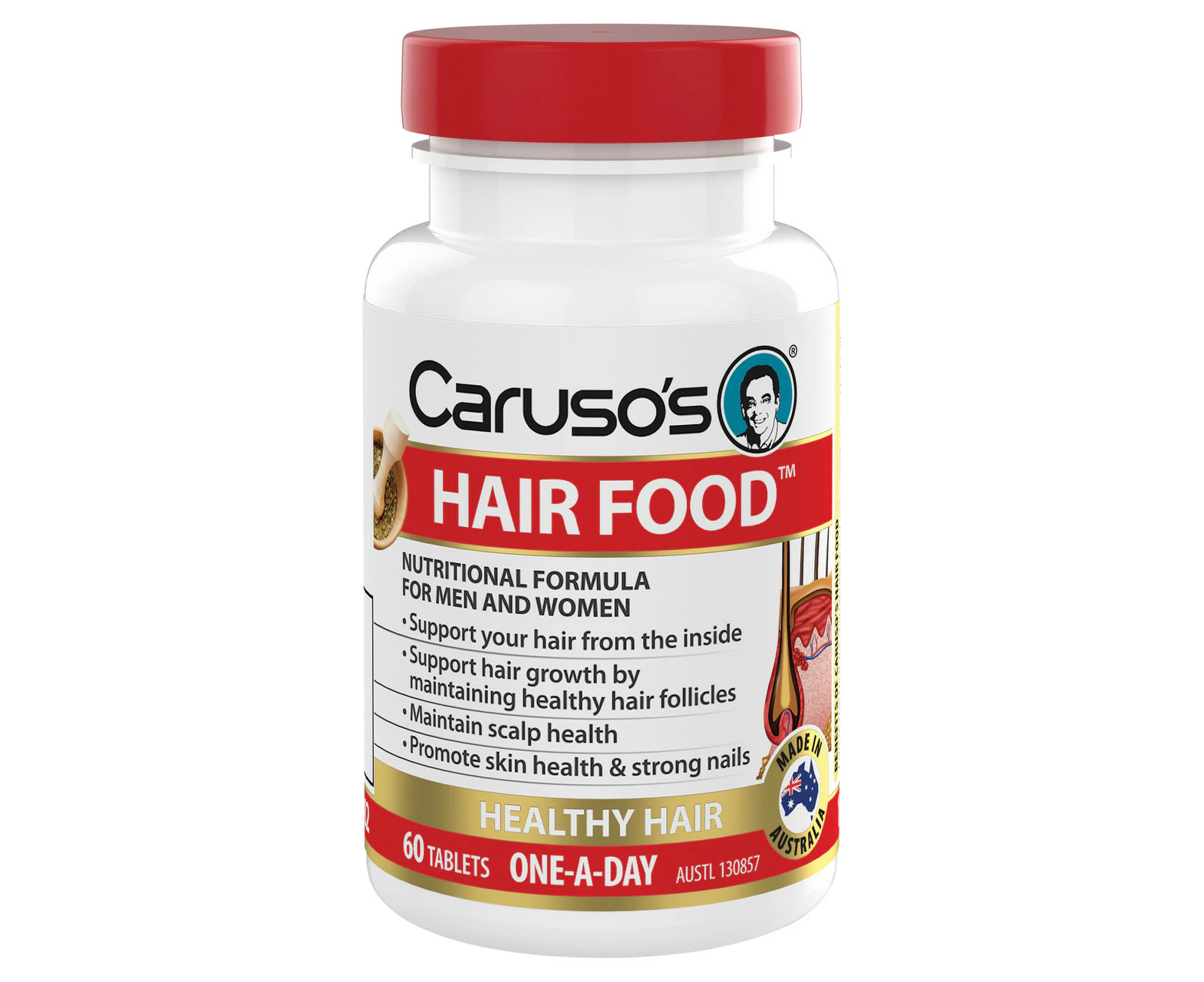 Caruso's Hair Food(TM) 60 Tablets