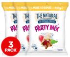 3 x The Natural Confectionery Co. Party Mix 430g