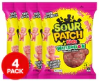 4 x The Natural Confectionery Co. Sour Patch Kids Watermelon 190g