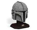 130pc Star Wars The Mandalorian Helmet Style #1 3D Paper Model Kit Kids 10+ Med