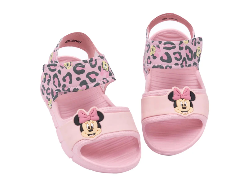 Disney Girls Minnie Mouse Sandals (Pink) - NS7092