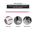 Disposable Makeup Lip Brushes Lipstick gloss brush Lip Gloss Applicators with Soft Brush Head Cosmetic Lip Brush Wands-Pink