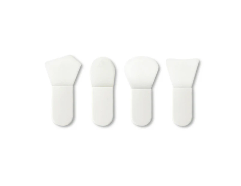 Face Mask Applicator Brushes, Mini Makeup Spatula Portable Beauty Tools Set-White