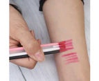 Disposable Makeup Lip Brushes Lipstick gloss brush Lip Gloss Applicators with Soft Brush Head Cosmetic Lip Brush Wands-Transparent