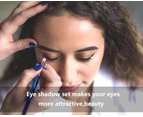 Eye Brush Set, 20 pcs Unicorn Eyeshadow Eyeliner Blending Crease Kit Makeup-