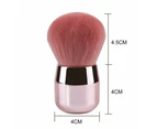 Foundation Brush ,Daubigny Large Pink Powder Brush Flat Arched Premium Durable Kabuki-
