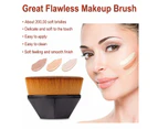 EKAKER 2 PCS Flawless Foundation Makeup Brush-