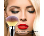 Foundation Brush ,Large Powder Brush Flat Arched Premium Durable Makeup Brush-