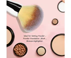 Foundation Brush ,Large Powder Brush Flat Arched Premium Durable Makeup Brush-