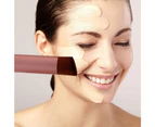 Makeup Brush, Travel Face Blush Brush, Portable Powder Brush for Blush, Buffing, Flawless Powder Cosmetics-Rose gold
