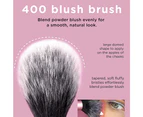 Makeup Brush Set with Sponge Blender for Eyeshadow, Foundation, Blush, and Concealer, Multiple Brushes-