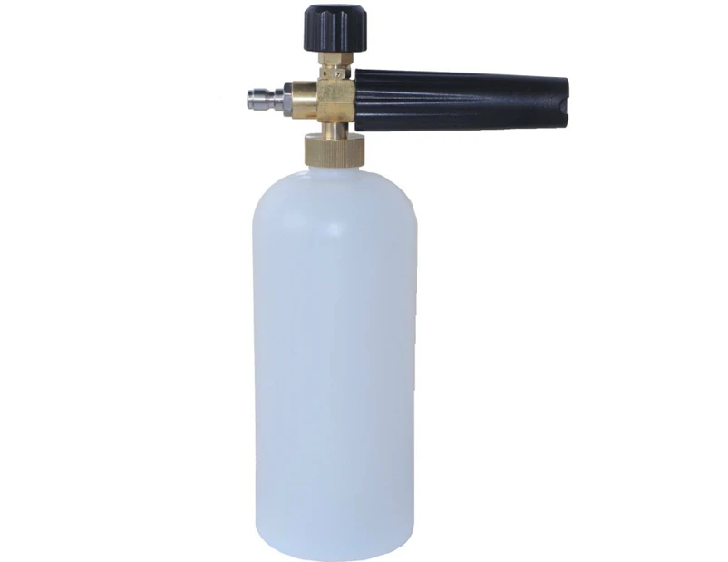 1L Snow Foam Gun Lance Cannon Soap Bottle for Car Pressure Washer Karcher K2-K7-Black