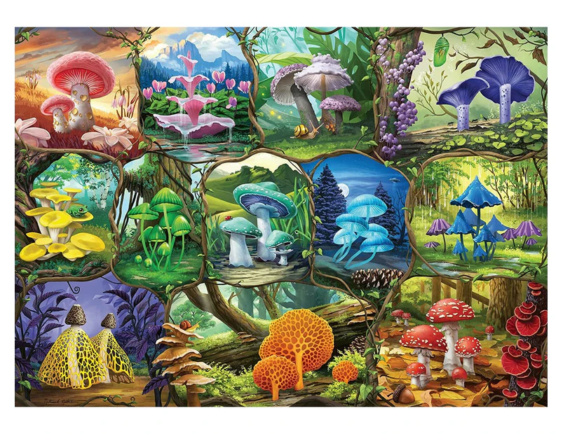 Ravensburger - Beautiful Mushrooms 1000 Piece Puzzle