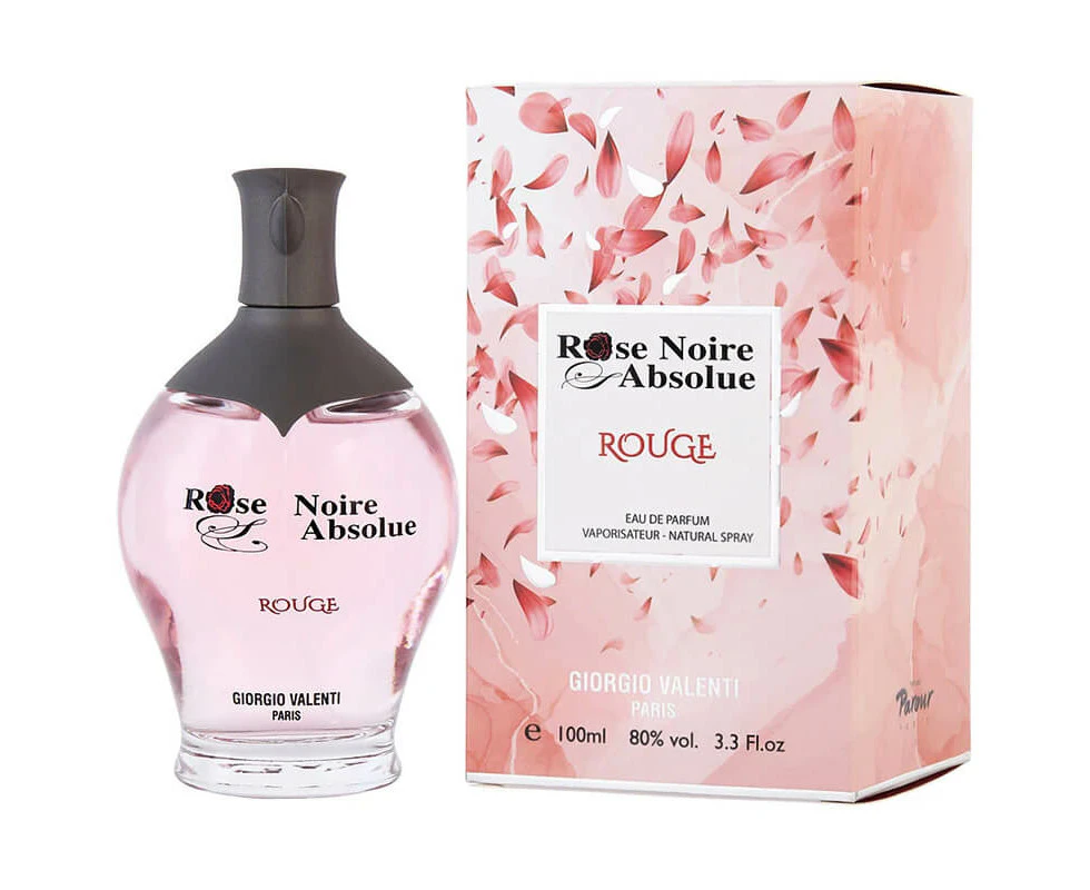 Rose Noire Absolue Rouge by Giorgio ValentiEau De Parfum Spray 3.3 oz