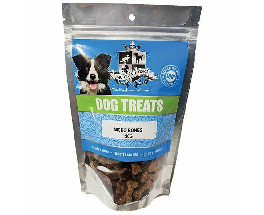 Huds & Toke Semi Moist Micro Bones Dog Treat Kangaroo 150g